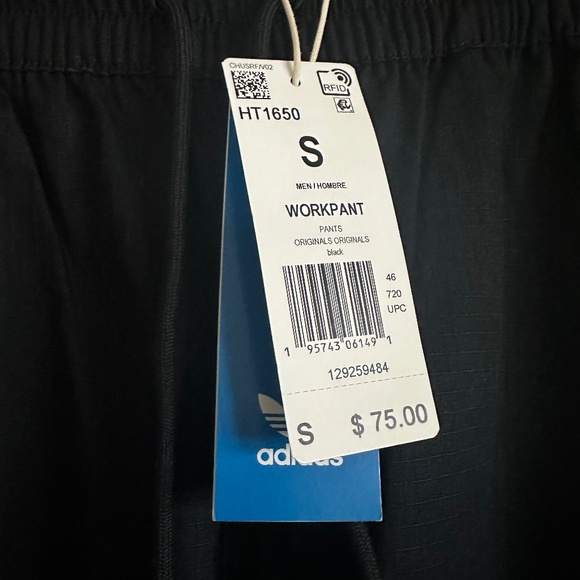 Adidas Athletic Pants S ( fits like Medium) Tags on - Picture 3 of 3